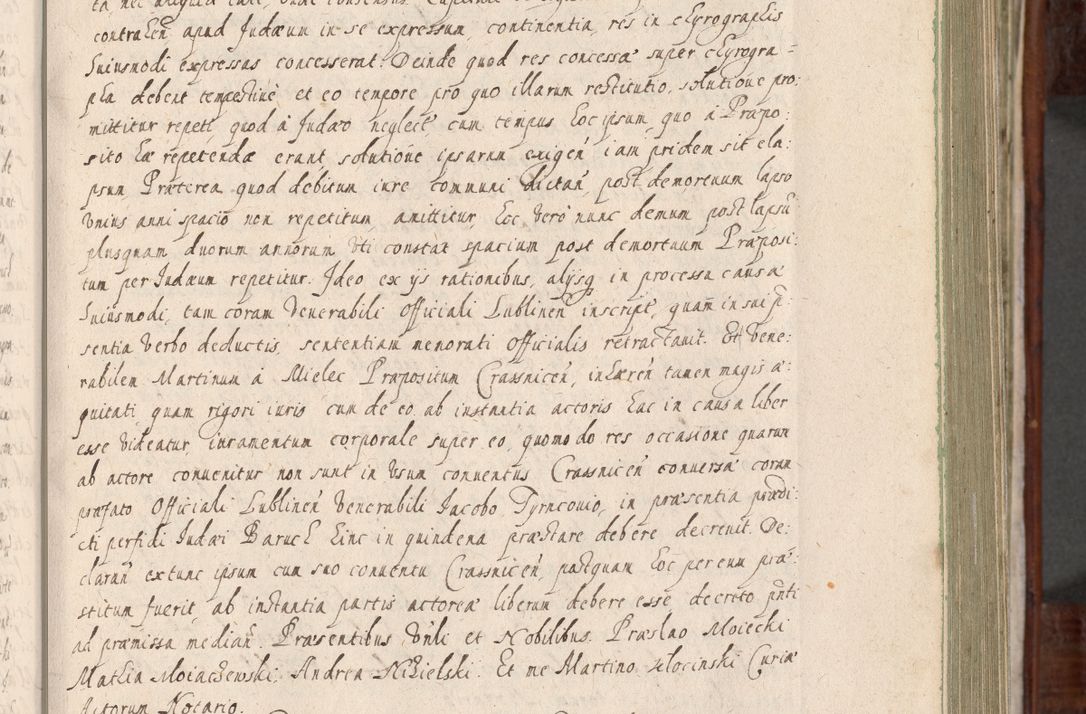 Zdjęcie nr 134 dla obiektu archiwalnego: Acta actorum, obligationum, erectionum, decretorum, rovisionum, instutionum, confirmationum caeterarumque causarum et negotiorum ad forum spirituale pertinentium coram R. D. Georgio S. R. E. Cardinali presbytero Radziwiłł nuncupato, perpetuo administratore episcopatus Cracoviensis et Ducatus Severiensis, duce in Olika et Nieśież, Sacrique Romani Imperii principe ab anno 1597 ad annum 1600 diem 12 Februarii inclusive, etiam sub ansentia eius Cracoviae acticatorum.