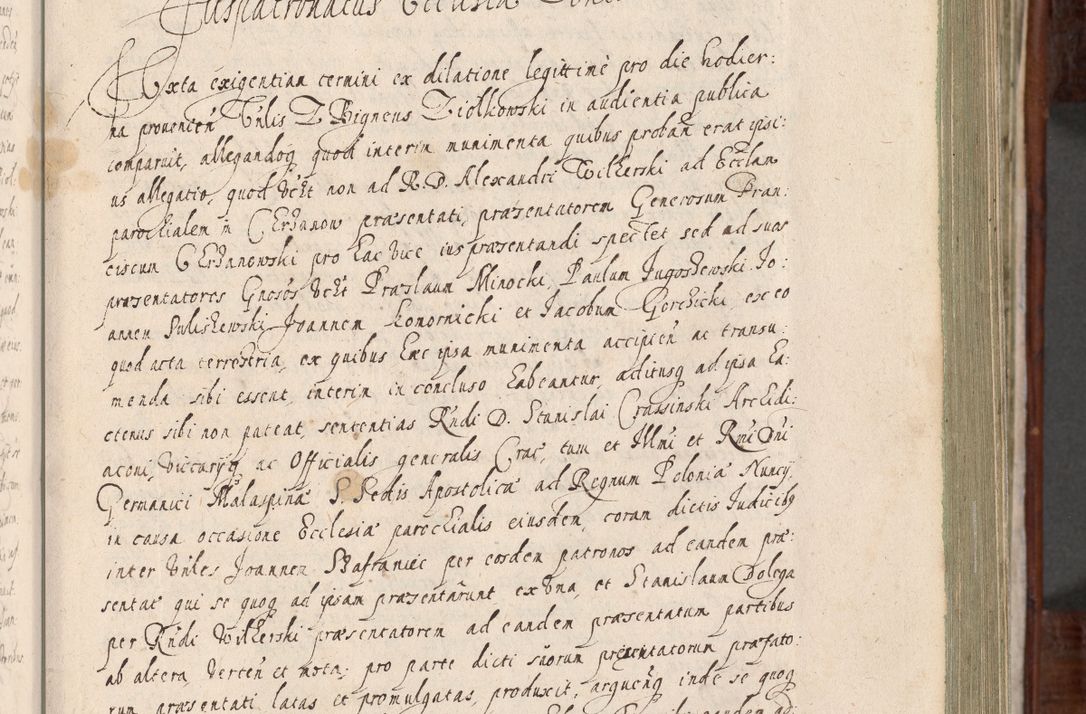 Zdjęcie nr 126 dla obiektu archiwalnego: Acta actorum, obligationum, erectionum, decretorum, rovisionum, instutionum, confirmationum caeterarumque causarum et negotiorum ad forum spirituale pertinentium coram R. D. Georgio S. R. E. Cardinali presbytero Radziwiłł nuncupato, perpetuo administratore episcopatus Cracoviensis et Ducatus Severiensis, duce in Olika et Nieśież, Sacrique Romani Imperii principe ab anno 1597 ad annum 1600 diem 12 Februarii inclusive, etiam sub ansentia eius Cracoviae acticatorum.