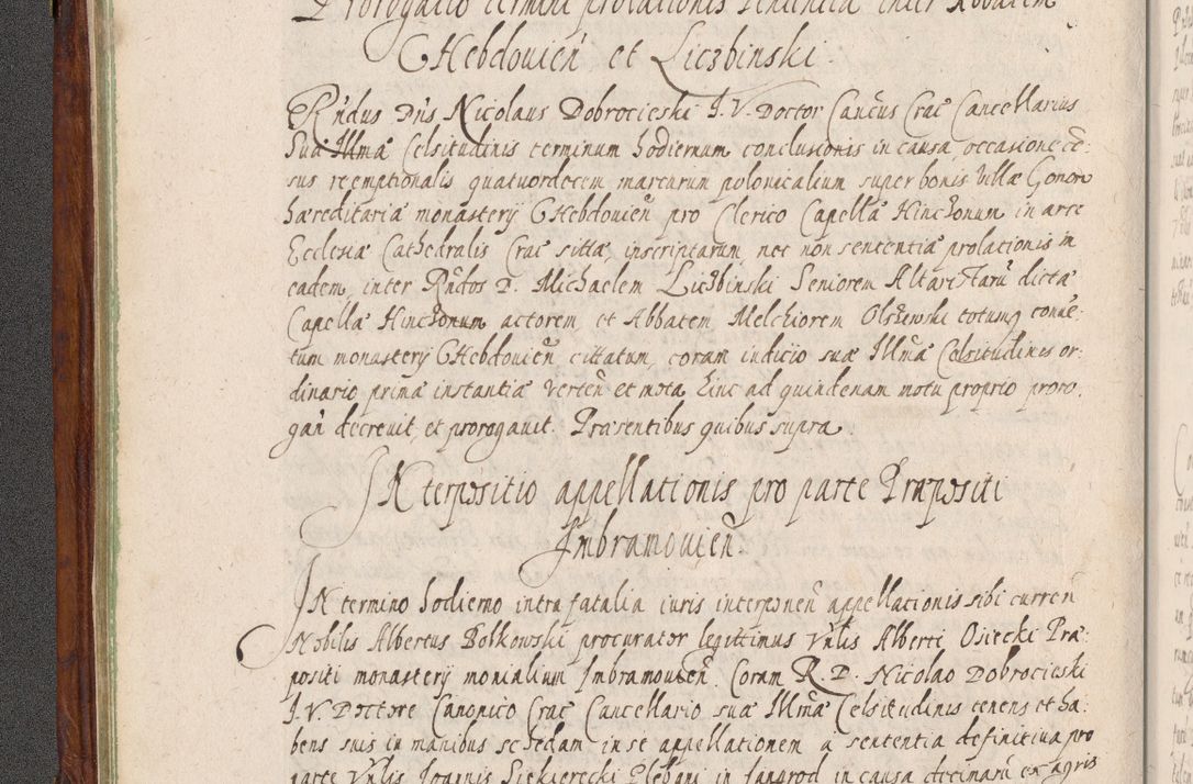 Zdjęcie nr 99 dla obiektu archiwalnego: Acta actorum, obligationum, erectionum, decretorum, rovisionum, instutionum, confirmationum caeterarumque causarum et negotiorum ad forum spirituale pertinentium coram R. D. Georgio S. R. E. Cardinali presbytero Radziwiłł nuncupato, perpetuo administratore episcopatus Cracoviensis et Ducatus Severiensis, duce in Olika et Nieśież, Sacrique Romani Imperii principe ab anno 1597 ad annum 1600 diem 12 Februarii inclusive, etiam sub ansentia eius Cracoviae acticatorum.