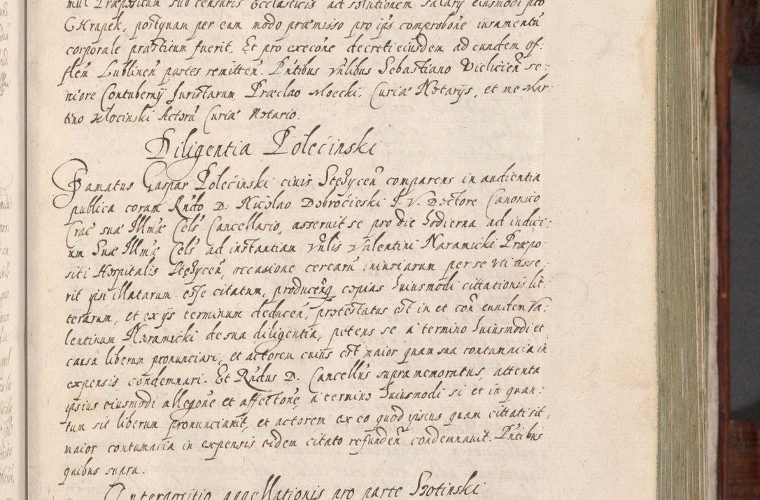 Zdjęcie nr 102 dla obiektu archiwalnego: Acta actorum, obligationum, erectionum, decretorum, rovisionum, instutionum, confirmationum caeterarumque causarum et negotiorum ad forum spirituale pertinentium coram R. D. Georgio S. R. E. Cardinali presbytero Radziwiłł nuncupato, perpetuo administratore episcopatus Cracoviensis et Ducatus Severiensis, duce in Olika et Nieśież, Sacrique Romani Imperii principe ab anno 1597 ad annum 1600 diem 12 Februarii inclusive, etiam sub ansentia eius Cracoviae acticatorum.