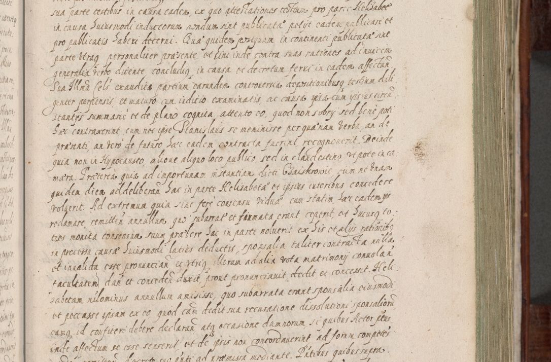 Zdjęcie nr 92 dla obiektu archiwalnego: Acta actorum, obligationum, erectionum, decretorum, rovisionum, instutionum, confirmationum caeterarumque causarum et negotiorum ad forum spirituale pertinentium coram R. D. Georgio S. R. E. Cardinali presbytero Radziwiłł nuncupato, perpetuo administratore episcopatus Cracoviensis et Ducatus Severiensis, duce in Olika et Nieśież, Sacrique Romani Imperii principe ab anno 1597 ad annum 1600 diem 12 Februarii inclusive, etiam sub ansentia eius Cracoviae acticatorum.