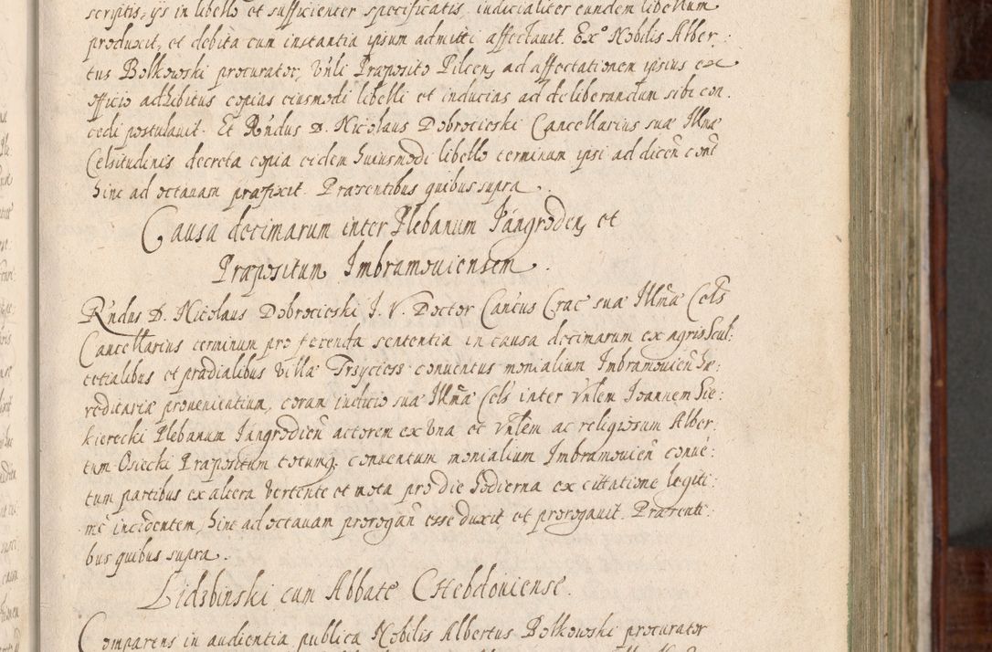 Zdjęcie nr 72 dla obiektu archiwalnego: Acta actorum, obligationum, erectionum, decretorum, rovisionum, instutionum, confirmationum caeterarumque causarum et negotiorum ad forum spirituale pertinentium coram R. D. Georgio S. R. E. Cardinali presbytero Radziwiłł nuncupato, perpetuo administratore episcopatus Cracoviensis et Ducatus Severiensis, duce in Olika et Nieśież, Sacrique Romani Imperii principe ab anno 1597 ad annum 1600 diem 12 Februarii inclusive, etiam sub ansentia eius Cracoviae acticatorum.