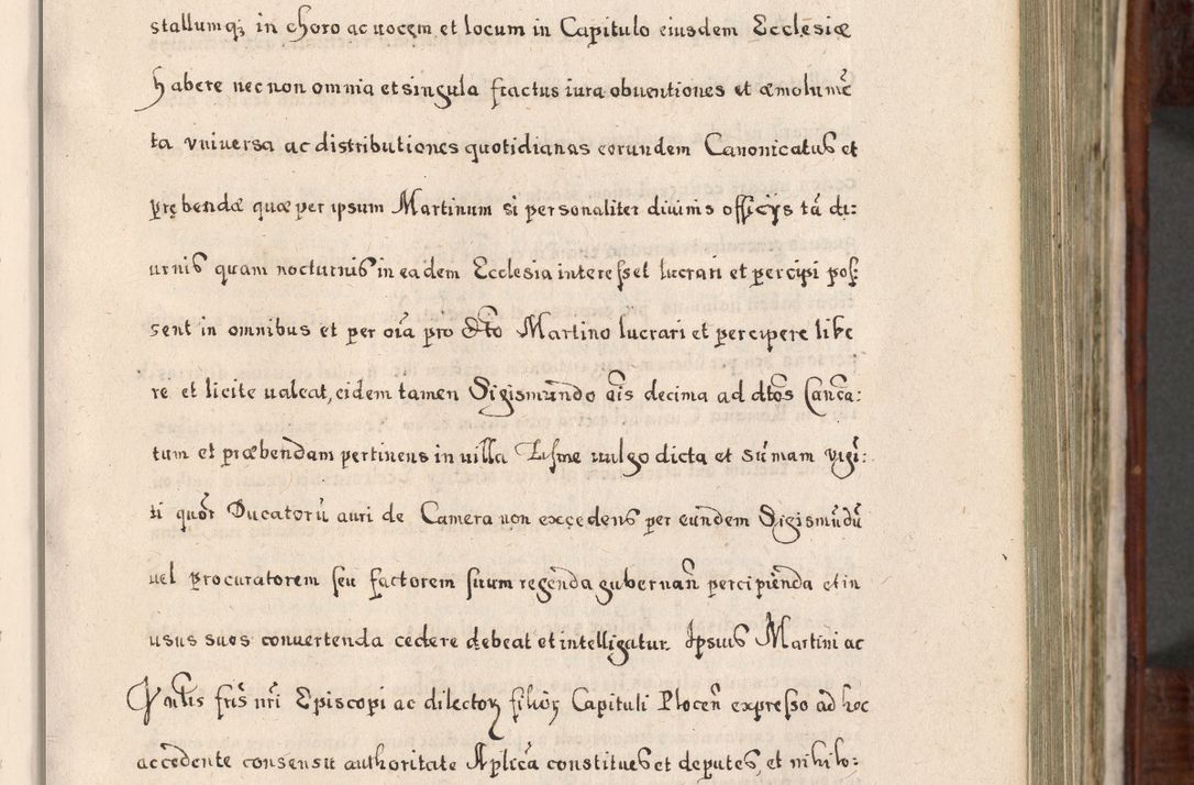 Zdjęcie nr 208 dla obiektu archiwalnego: Acta actorum, obligationum, erectionum, decretorum, rovisionum, instutionum, confirmationum caeterarumque causarum et negotiorum ad forum spirituale pertinentium coram R. D. Georgio S. R. E. Cardinali presbytero Radziwiłł nuncupato, perpetuo administratore episcopatus Cracoviensis et Ducatus Severiensis, duce in Olika et Nieśież, Sacrique Romani Imperii principe ab anno 1597 ad annum 1600 diem 12 Februarii inclusive, etiam sub ansentia eius Cracoviae acticatorum.