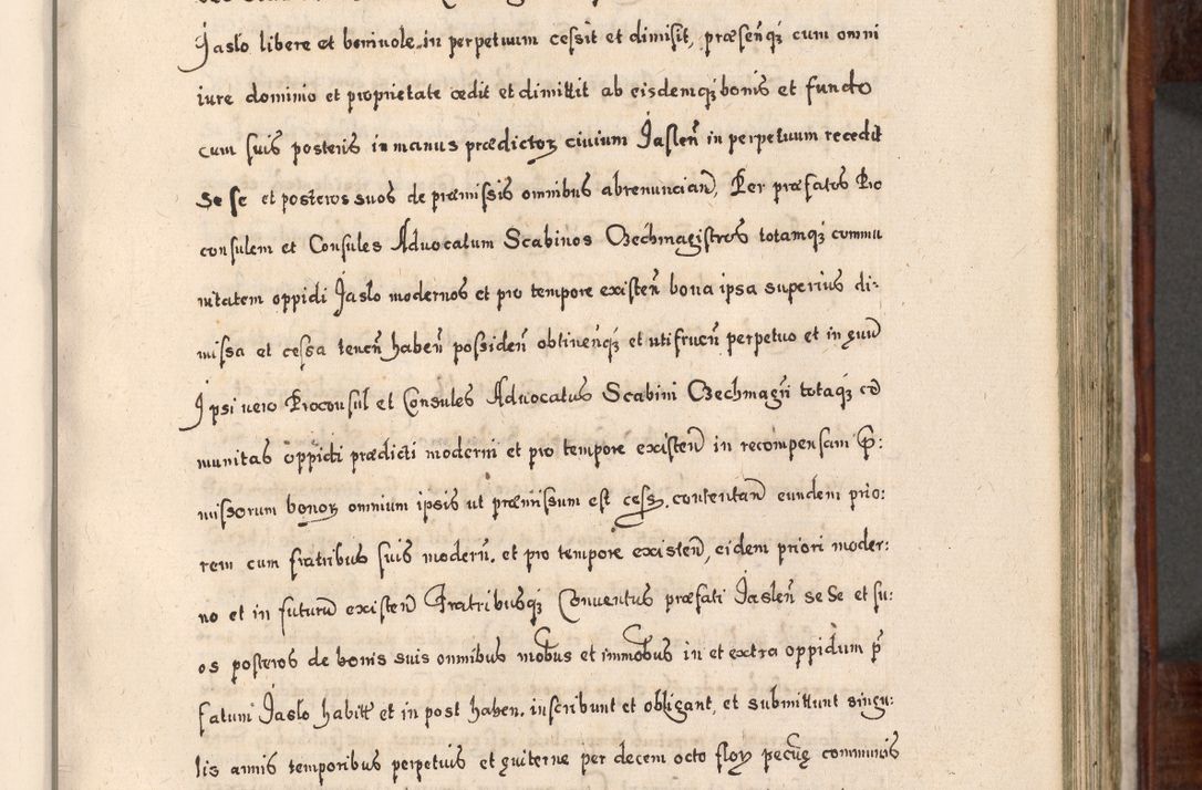 Zdjęcie nr 402 dla obiektu archiwalnego: Acta actorum, obligationum, erectionum, decretorum, rovisionum, instutionum, confirmationum caeterarumque causarum et negotiorum ad forum spirituale pertinentium coram R. D. Georgio S. R. E. Cardinali presbytero Radziwiłł nuncupato, perpetuo administratore episcopatus Cracoviensis et Ducatus Severiensis, duce in Olika et Nieśież, Sacrique Romani Imperii principe ab anno 1597 ad annum 1600 diem 12 Februarii inclusive, etiam sub ansentia eius Cracoviae acticatorum.