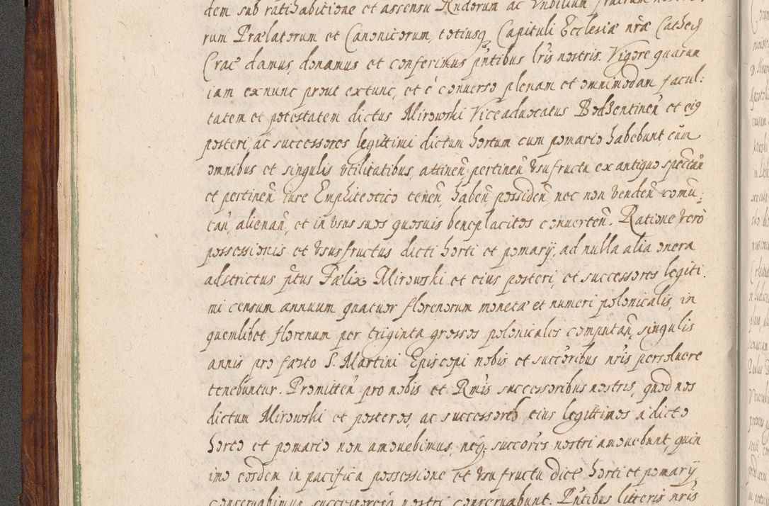 Zdjęcie nr 65 dla obiektu archiwalnego: Acta actorum, obligationum, erectionum, decretorum, rovisionum, instutionum, confirmationum caeterarumque causarum et negotiorum ad forum spirituale pertinentium coram R. D. Georgio S. R. E. Cardinali presbytero Radziwiłł nuncupato, perpetuo administratore episcopatus Cracoviensis et Ducatus Severiensis, duce in Olika et Nieśież, Sacrique Romani Imperii principe ab anno 1597 ad annum 1600 diem 12 Februarii inclusive, etiam sub ansentia eius Cracoviae acticatorum.