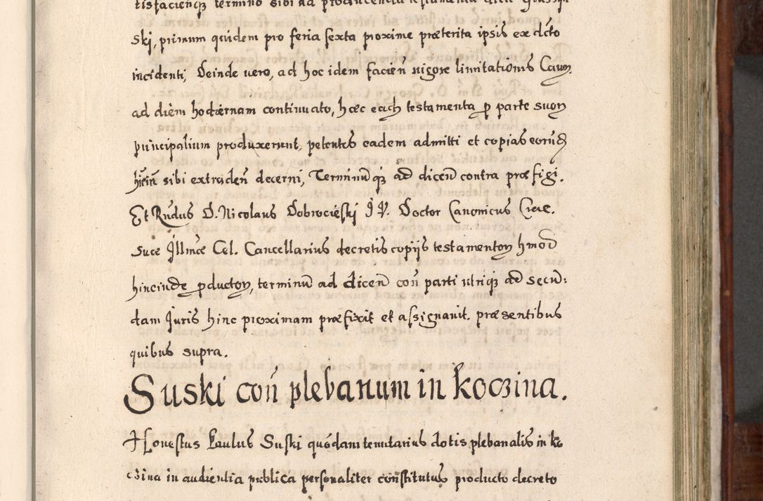 Zdjęcie nr 396 dla obiektu archiwalnego: Acta actorum, obligationum, erectionum, decretorum, rovisionum, instutionum, confirmationum caeterarumque causarum et negotiorum ad forum spirituale pertinentium coram R. D. Georgio S. R. E. Cardinali presbytero Radziwiłł nuncupato, perpetuo administratore episcopatus Cracoviensis et Ducatus Severiensis, duce in Olika et Nieśież, Sacrique Romani Imperii principe ab anno 1597 ad annum 1600 diem 12 Februarii inclusive, etiam sub ansentia eius Cracoviae acticatorum.
