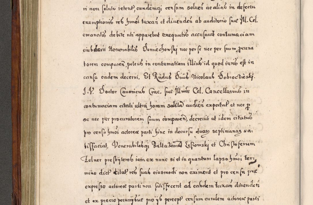 Zdjęcie nr 395 dla obiektu archiwalnego: Acta actorum, obligationum, erectionum, decretorum, rovisionum, instutionum, confirmationum caeterarumque causarum et negotiorum ad forum spirituale pertinentium coram R. D. Georgio S. R. E. Cardinali presbytero Radziwiłł nuncupato, perpetuo administratore episcopatus Cracoviensis et Ducatus Severiensis, duce in Olika et Nieśież, Sacrique Romani Imperii principe ab anno 1597 ad annum 1600 diem 12 Februarii inclusive, etiam sub ansentia eius Cracoviae acticatorum.