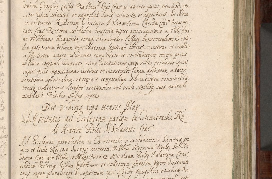 Zdjęcie nr 62 dla obiektu archiwalnego: Acta actorum, obligationum, erectionum, decretorum, rovisionum, instutionum, confirmationum caeterarumque causarum et negotiorum ad forum spirituale pertinentium coram R. D. Georgio S. R. E. Cardinali presbytero Radziwiłł nuncupato, perpetuo administratore episcopatus Cracoviensis et Ducatus Severiensis, duce in Olika et Nieśież, Sacrique Romani Imperii principe ab anno 1597 ad annum 1600 diem 12 Februarii inclusive, etiam sub ansentia eius Cracoviae acticatorum.