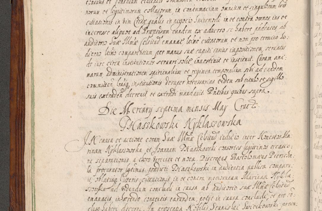 Zdjęcie nr 59 dla obiektu archiwalnego: Acta actorum, obligationum, erectionum, decretorum, rovisionum, instutionum, confirmationum caeterarumque causarum et negotiorum ad forum spirituale pertinentium coram R. D. Georgio S. R. E. Cardinali presbytero Radziwiłł nuncupato, perpetuo administratore episcopatus Cracoviensis et Ducatus Severiensis, duce in Olika et Nieśież, Sacrique Romani Imperii principe ab anno 1597 ad annum 1600 diem 12 Februarii inclusive, etiam sub ansentia eius Cracoviae acticatorum.