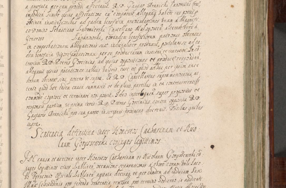 Zdjęcie nr 56 dla obiektu archiwalnego: Acta actorum, obligationum, erectionum, decretorum, rovisionum, instutionum, confirmationum caeterarumque causarum et negotiorum ad forum spirituale pertinentium coram R. D. Georgio S. R. E. Cardinali presbytero Radziwiłł nuncupato, perpetuo administratore episcopatus Cracoviensis et Ducatus Severiensis, duce in Olika et Nieśież, Sacrique Romani Imperii principe ab anno 1597 ad annum 1600 diem 12 Februarii inclusive, etiam sub ansentia eius Cracoviae acticatorum.