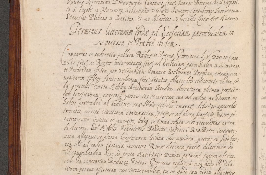 Zdjęcie nr 55 dla obiektu archiwalnego: Acta actorum, obligationum, erectionum, decretorum, rovisionum, instutionum, confirmationum caeterarumque causarum et negotiorum ad forum spirituale pertinentium coram R. D. Georgio S. R. E. Cardinali presbytero Radziwiłł nuncupato, perpetuo administratore episcopatus Cracoviensis et Ducatus Severiensis, duce in Olika et Nieśież, Sacrique Romani Imperii principe ab anno 1597 ad annum 1600 diem 12 Februarii inclusive, etiam sub ansentia eius Cracoviae acticatorum.