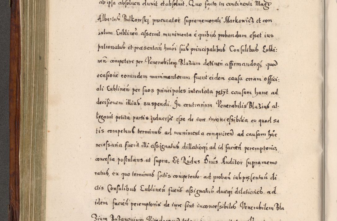 Zdjęcie nr 379 dla obiektu archiwalnego: Acta actorum, obligationum, erectionum, decretorum, rovisionum, instutionum, confirmationum caeterarumque causarum et negotiorum ad forum spirituale pertinentium coram R. D. Georgio S. R. E. Cardinali presbytero Radziwiłł nuncupato, perpetuo administratore episcopatus Cracoviensis et Ducatus Severiensis, duce in Olika et Nieśież, Sacrique Romani Imperii principe ab anno 1597 ad annum 1600 diem 12 Februarii inclusive, etiam sub ansentia eius Cracoviae acticatorum.