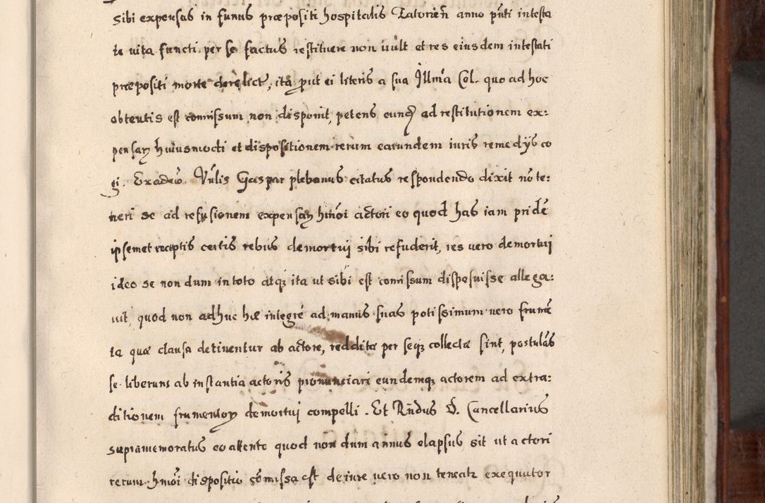 Zdjęcie nr 376 dla obiektu archiwalnego: Acta actorum, obligationum, erectionum, decretorum, rovisionum, instutionum, confirmationum caeterarumque causarum et negotiorum ad forum spirituale pertinentium coram R. D. Georgio S. R. E. Cardinali presbytero Radziwiłł nuncupato, perpetuo administratore episcopatus Cracoviensis et Ducatus Severiensis, duce in Olika et Nieśież, Sacrique Romani Imperii principe ab anno 1597 ad annum 1600 diem 12 Februarii inclusive, etiam sub ansentia eius Cracoviae acticatorum.