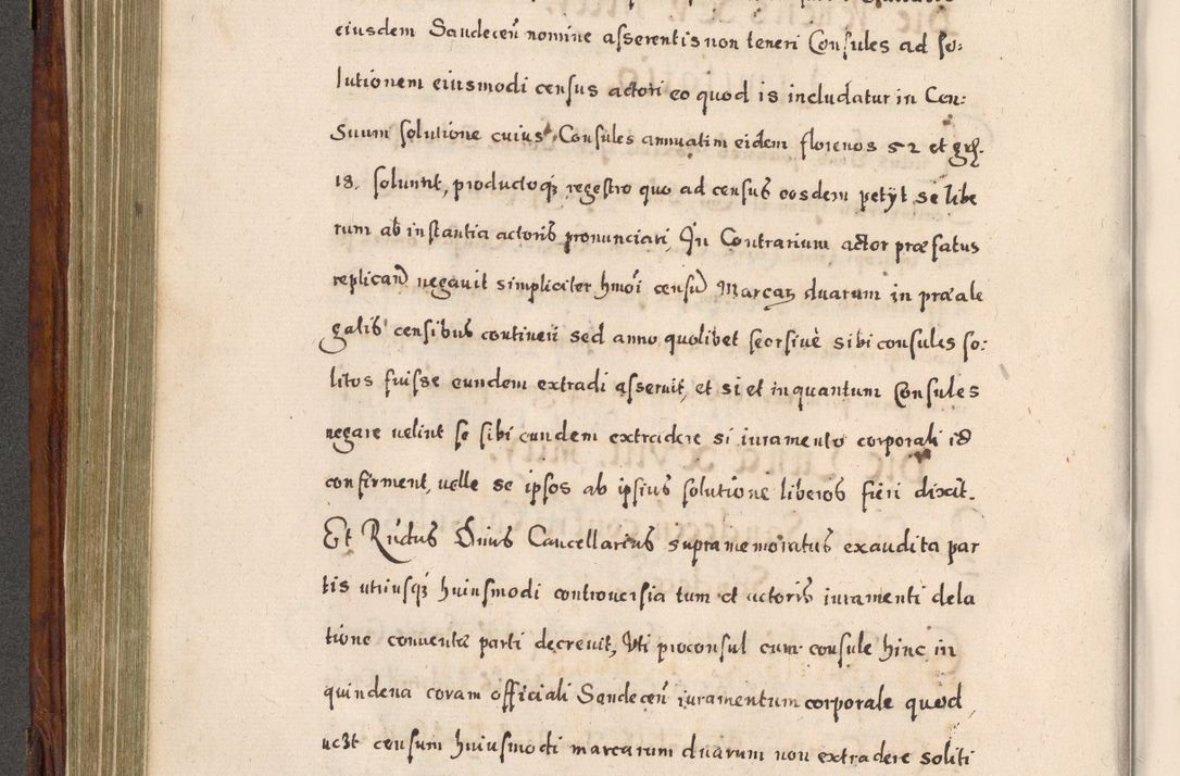 Zdjęcie nr 371 dla obiektu archiwalnego: Acta actorum, obligationum, erectionum, decretorum, rovisionum, instutionum, confirmationum caeterarumque causarum et negotiorum ad forum spirituale pertinentium coram R. D. Georgio S. R. E. Cardinali presbytero Radziwiłł nuncupato, perpetuo administratore episcopatus Cracoviensis et Ducatus Severiensis, duce in Olika et Nieśież, Sacrique Romani Imperii principe ab anno 1597 ad annum 1600 diem 12 Februarii inclusive, etiam sub ansentia eius Cracoviae acticatorum.