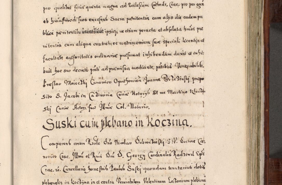 Zdjęcie nr 374 dla obiektu archiwalnego: Acta actorum, obligationum, erectionum, decretorum, rovisionum, instutionum, confirmationum caeterarumque causarum et negotiorum ad forum spirituale pertinentium coram R. D. Georgio S. R. E. Cardinali presbytero Radziwiłł nuncupato, perpetuo administratore episcopatus Cracoviensis et Ducatus Severiensis, duce in Olika et Nieśież, Sacrique Romani Imperii principe ab anno 1597 ad annum 1600 diem 12 Februarii inclusive, etiam sub ansentia eius Cracoviae acticatorum.