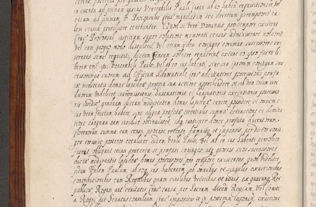 Zdjęcie nr 33 dla obiektu archiwalnego: Acta actorum, obligationum, erectionum, decretorum, rovisionum, instutionum, confirmationum caeterarumque causarum et negotiorum ad forum spirituale pertinentium coram R. D. Georgio S. R. E. Cardinali presbytero Radziwiłł nuncupato, perpetuo administratore episcopatus Cracoviensis et Ducatus Severiensis, duce in Olika et Nieśież, Sacrique Romani Imperii principe ab anno 1597 ad annum 1600 diem 12 Februarii inclusive, etiam sub ansentia eius Cracoviae acticatorum.
