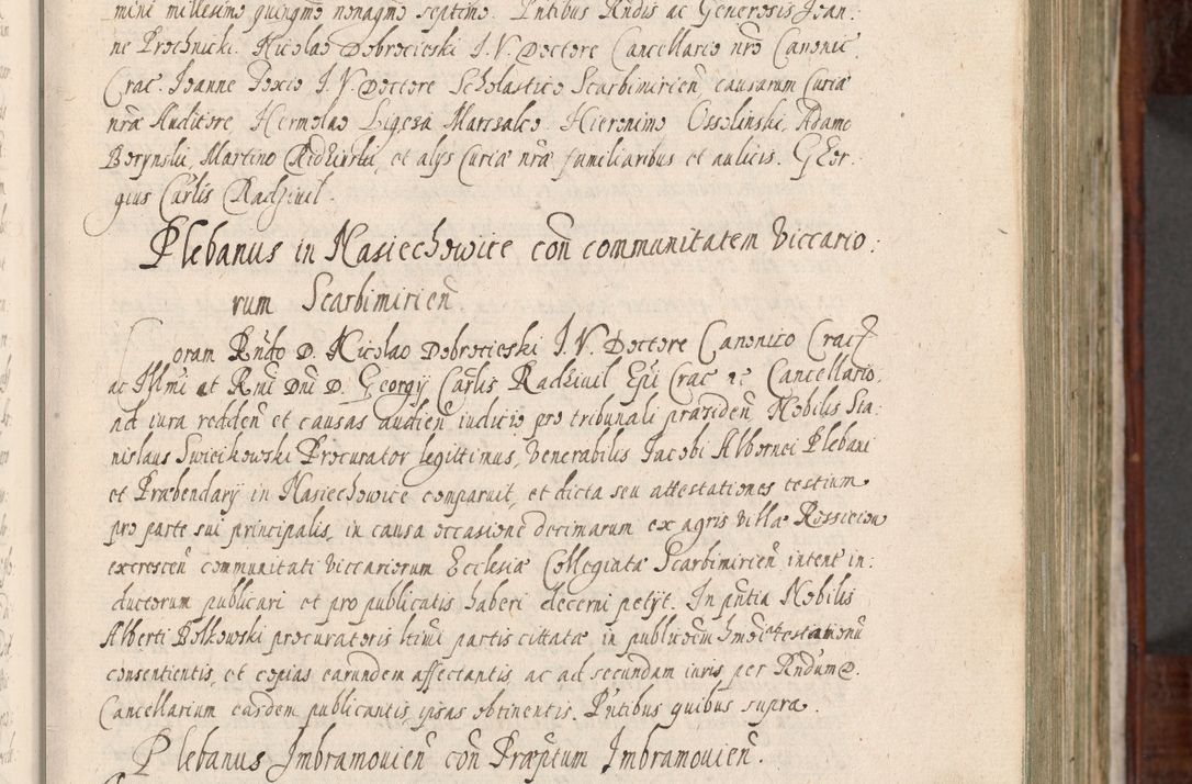Zdjęcie nr 38 dla obiektu archiwalnego: Acta actorum, obligationum, erectionum, decretorum, rovisionum, instutionum, confirmationum caeterarumque causarum et negotiorum ad forum spirituale pertinentium coram R. D. Georgio S. R. E. Cardinali presbytero Radziwiłł nuncupato, perpetuo administratore episcopatus Cracoviensis et Ducatus Severiensis, duce in Olika et Nieśież, Sacrique Romani Imperii principe ab anno 1597 ad annum 1600 diem 12 Februarii inclusive, etiam sub ansentia eius Cracoviae acticatorum.