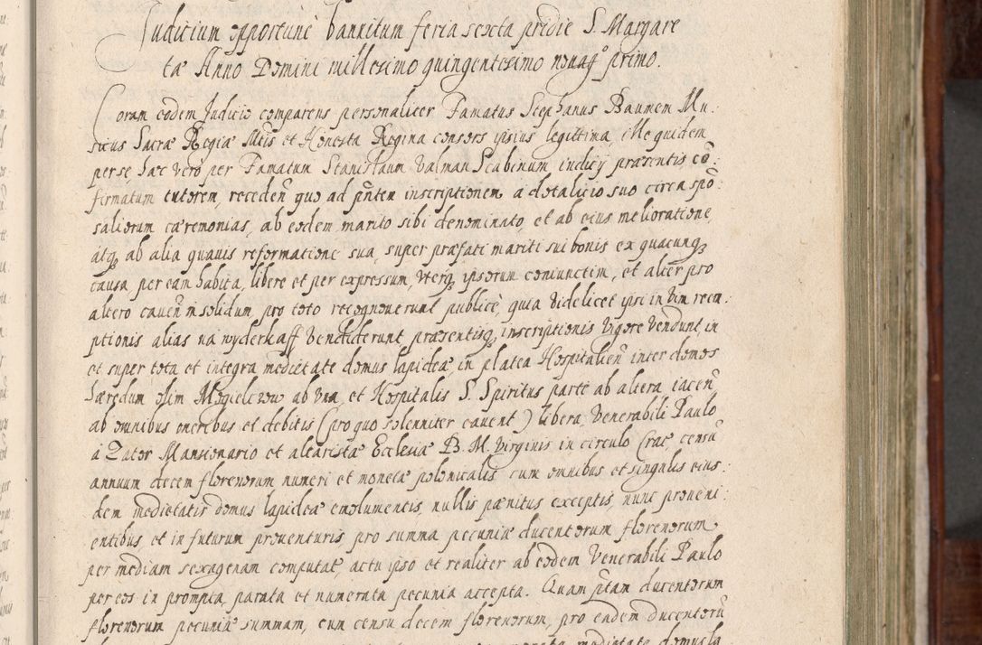 Zdjęcie nr 32 dla obiektu archiwalnego: Acta actorum, obligationum, erectionum, decretorum, rovisionum, instutionum, confirmationum caeterarumque causarum et negotiorum ad forum spirituale pertinentium coram R. D. Georgio S. R. E. Cardinali presbytero Radziwiłł nuncupato, perpetuo administratore episcopatus Cracoviensis et Ducatus Severiensis, duce in Olika et Nieśież, Sacrique Romani Imperii principe ab anno 1597 ad annum 1600 diem 12 Februarii inclusive, etiam sub ansentia eius Cracoviae acticatorum.