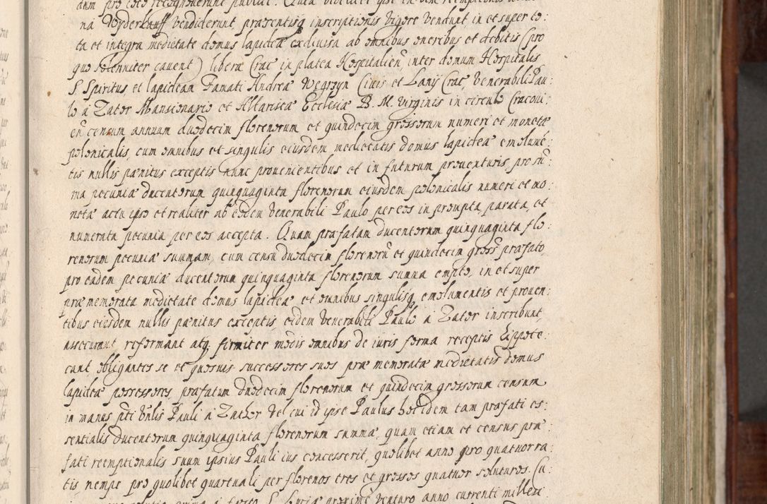 Zdjęcie nr 30 dla obiektu archiwalnego: Acta actorum, obligationum, erectionum, decretorum, rovisionum, instutionum, confirmationum caeterarumque causarum et negotiorum ad forum spirituale pertinentium coram R. D. Georgio S. R. E. Cardinali presbytero Radziwiłł nuncupato, perpetuo administratore episcopatus Cracoviensis et Ducatus Severiensis, duce in Olika et Nieśież, Sacrique Romani Imperii principe ab anno 1597 ad annum 1600 diem 12 Februarii inclusive, etiam sub ansentia eius Cracoviae acticatorum.
