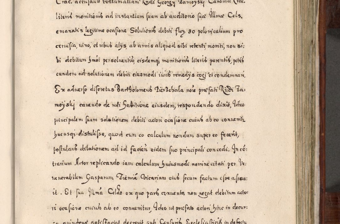 Zdjęcie nr 352 dla obiektu archiwalnego: Acta actorum, obligationum, erectionum, decretorum, rovisionum, instutionum, confirmationum caeterarumque causarum et negotiorum ad forum spirituale pertinentium coram R. D. Georgio S. R. E. Cardinali presbytero Radziwiłł nuncupato, perpetuo administratore episcopatus Cracoviensis et Ducatus Severiensis, duce in Olika et Nieśież, Sacrique Romani Imperii principe ab anno 1597 ad annum 1600 diem 12 Februarii inclusive, etiam sub ansentia eius Cracoviae acticatorum.