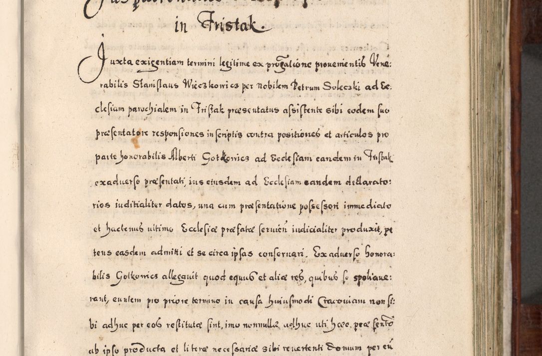 Zdjęcie nr 350 dla obiektu archiwalnego: Acta actorum, obligationum, erectionum, decretorum, rovisionum, instutionum, confirmationum caeterarumque causarum et negotiorum ad forum spirituale pertinentium coram R. D. Georgio S. R. E. Cardinali presbytero Radziwiłł nuncupato, perpetuo administratore episcopatus Cracoviensis et Ducatus Severiensis, duce in Olika et Nieśież, Sacrique Romani Imperii principe ab anno 1597 ad annum 1600 diem 12 Februarii inclusive, etiam sub ansentia eius Cracoviae acticatorum.
