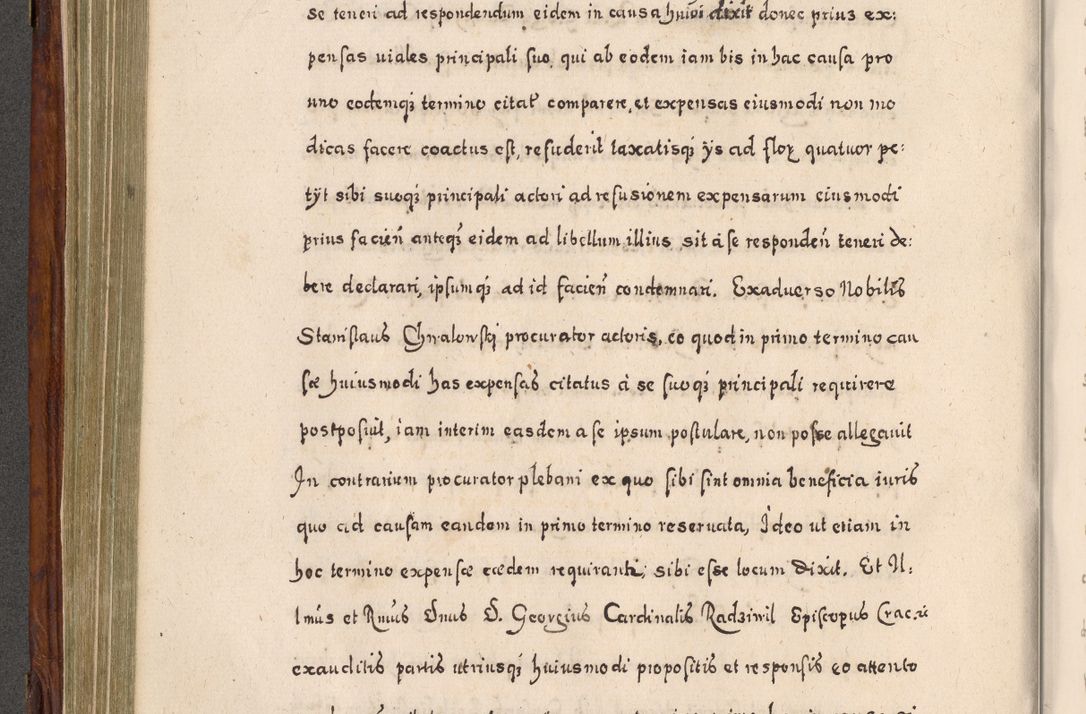 Zdjęcie nr 353 dla obiektu archiwalnego: Acta actorum, obligationum, erectionum, decretorum, rovisionum, instutionum, confirmationum caeterarumque causarum et negotiorum ad forum spirituale pertinentium coram R. D. Georgio S. R. E. Cardinali presbytero Radziwiłł nuncupato, perpetuo administratore episcopatus Cracoviensis et Ducatus Severiensis, duce in Olika et Nieśież, Sacrique Romani Imperii principe ab anno 1597 ad annum 1600 diem 12 Februarii inclusive, etiam sub ansentia eius Cracoviae acticatorum.