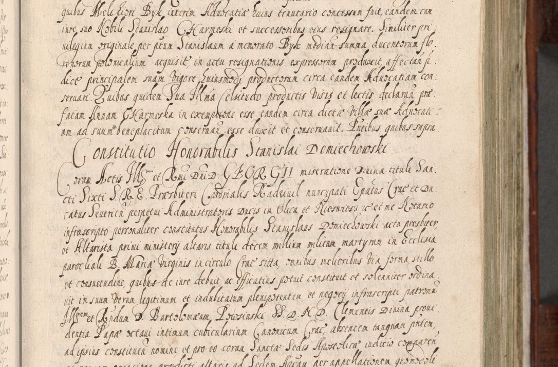 Zdjęcie nr 14 dla obiektu archiwalnego: Acta actorum, obligationum, erectionum, decretorum, rovisionum, instutionum, confirmationum caeterarumque causarum et negotiorum ad forum spirituale pertinentium coram R. D. Georgio S. R. E. Cardinali presbytero Radziwiłł nuncupato, perpetuo administratore episcopatus Cracoviensis et Ducatus Severiensis, duce in Olika et Nieśież, Sacrique Romani Imperii principe ab anno 1597 ad annum 1600 diem 12 Februarii inclusive, etiam sub ansentia eius Cracoviae acticatorum.