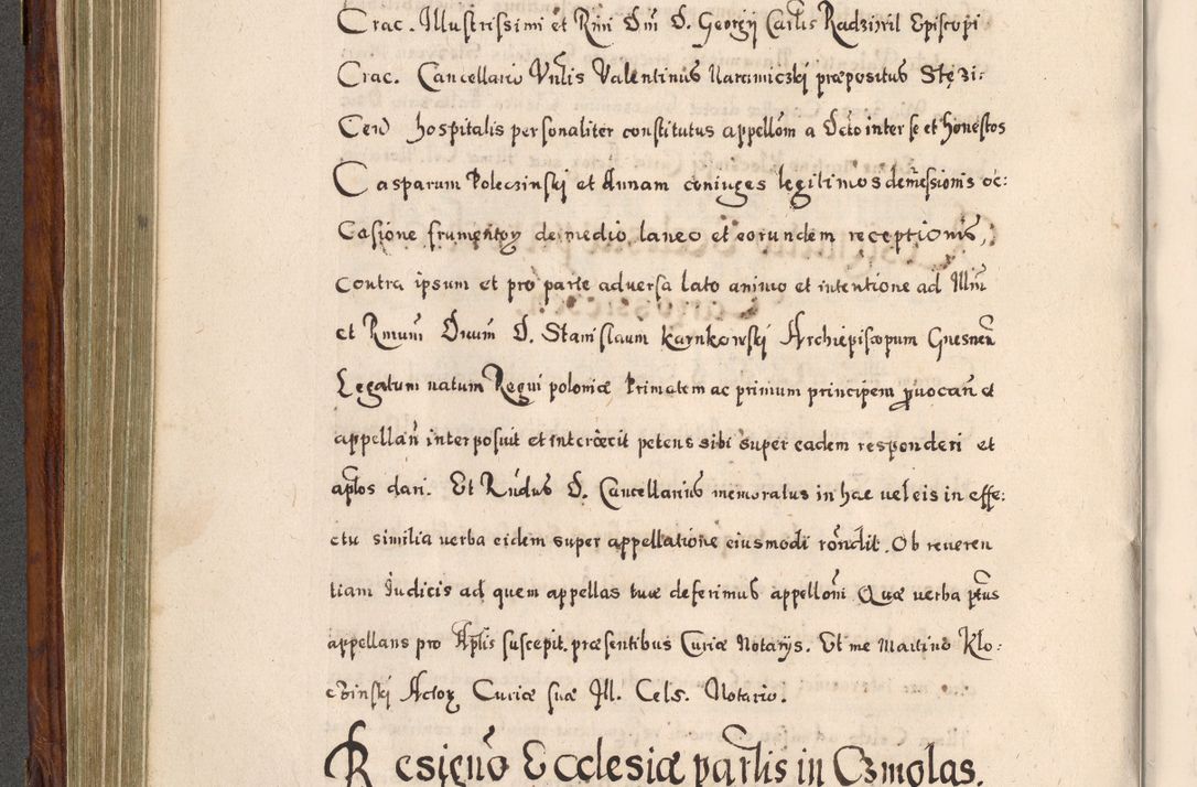 Zdjęcie nr 339 dla obiektu archiwalnego: Acta actorum, obligationum, erectionum, decretorum, rovisionum, instutionum, confirmationum caeterarumque causarum et negotiorum ad forum spirituale pertinentium coram R. D. Georgio S. R. E. Cardinali presbytero Radziwiłł nuncupato, perpetuo administratore episcopatus Cracoviensis et Ducatus Severiensis, duce in Olika et Nieśież, Sacrique Romani Imperii principe ab anno 1597 ad annum 1600 diem 12 Februarii inclusive, etiam sub ansentia eius Cracoviae acticatorum.