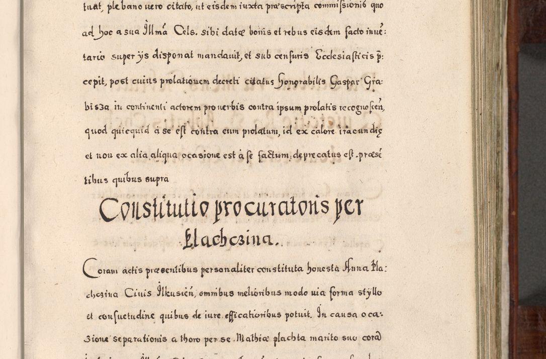 Zdjęcie nr 336 dla obiektu archiwalnego: Acta actorum, obligationum, erectionum, decretorum, rovisionum, instutionum, confirmationum caeterarumque causarum et negotiorum ad forum spirituale pertinentium coram R. D. Georgio S. R. E. Cardinali presbytero Radziwiłł nuncupato, perpetuo administratore episcopatus Cracoviensis et Ducatus Severiensis, duce in Olika et Nieśież, Sacrique Romani Imperii principe ab anno 1597 ad annum 1600 diem 12 Februarii inclusive, etiam sub ansentia eius Cracoviae acticatorum.
