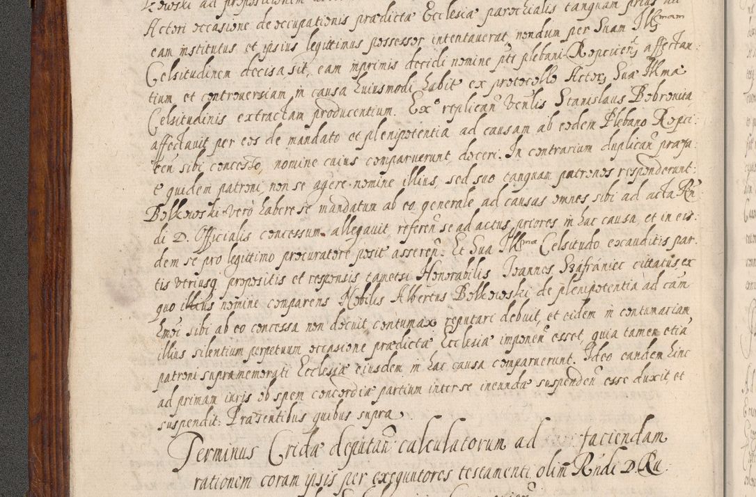 Zdjęcie nr 11 dla obiektu archiwalnego: Acta actorum, obligationum, erectionum, decretorum, rovisionum, instutionum, confirmationum caeterarumque causarum et negotiorum ad forum spirituale pertinentium coram R. D. Georgio S. R. E. Cardinali presbytero Radziwiłł nuncupato, perpetuo administratore episcopatus Cracoviensis et Ducatus Severiensis, duce in Olika et Nieśież, Sacrique Romani Imperii principe ab anno 1597 ad annum 1600 diem 12 Februarii inclusive, etiam sub ansentia eius Cracoviae acticatorum.
