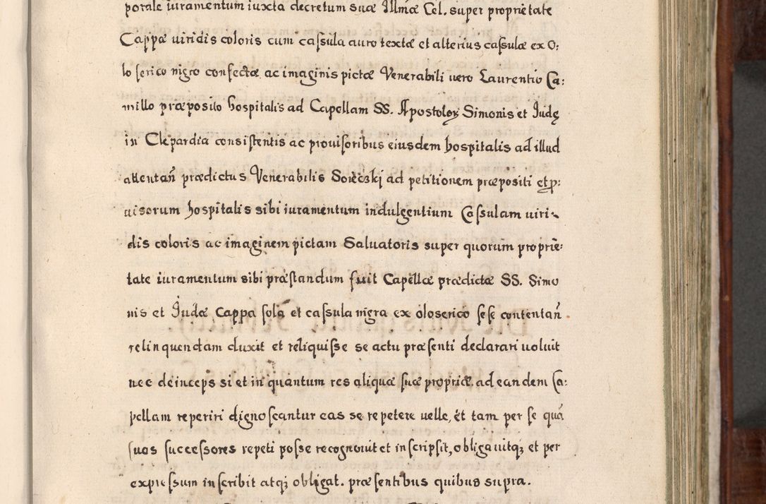 Zdjęcie nr 324 dla obiektu archiwalnego: Acta actorum, obligationum, erectionum, decretorum, rovisionum, instutionum, confirmationum caeterarumque causarum et negotiorum ad forum spirituale pertinentium coram R. D. Georgio S. R. E. Cardinali presbytero Radziwiłł nuncupato, perpetuo administratore episcopatus Cracoviensis et Ducatus Severiensis, duce in Olika et Nieśież, Sacrique Romani Imperii principe ab anno 1597 ad annum 1600 diem 12 Februarii inclusive, etiam sub ansentia eius Cracoviae acticatorum.