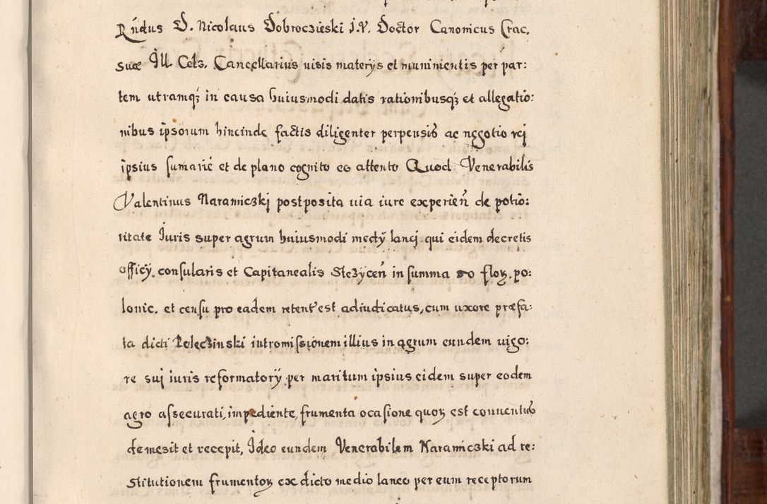 Zdjęcie nr 322 dla obiektu archiwalnego: Acta actorum, obligationum, erectionum, decretorum, rovisionum, instutionum, confirmationum caeterarumque causarum et negotiorum ad forum spirituale pertinentium coram R. D. Georgio S. R. E. Cardinali presbytero Radziwiłł nuncupato, perpetuo administratore episcopatus Cracoviensis et Ducatus Severiensis, duce in Olika et Nieśież, Sacrique Romani Imperii principe ab anno 1597 ad annum 1600 diem 12 Februarii inclusive, etiam sub ansentia eius Cracoviae acticatorum.
