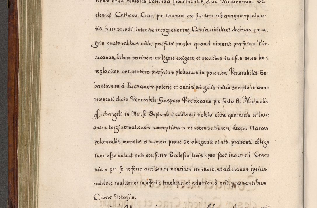 Zdjęcie nr 315 dla obiektu archiwalnego: Acta actorum, obligationum, erectionum, decretorum, rovisionum, instutionum, confirmationum caeterarumque causarum et negotiorum ad forum spirituale pertinentium coram R. D. Georgio S. R. E. Cardinali presbytero Radziwiłł nuncupato, perpetuo administratore episcopatus Cracoviensis et Ducatus Severiensis, duce in Olika et Nieśież, Sacrique Romani Imperii principe ab anno 1597 ad annum 1600 diem 12 Februarii inclusive, etiam sub ansentia eius Cracoviae acticatorum.