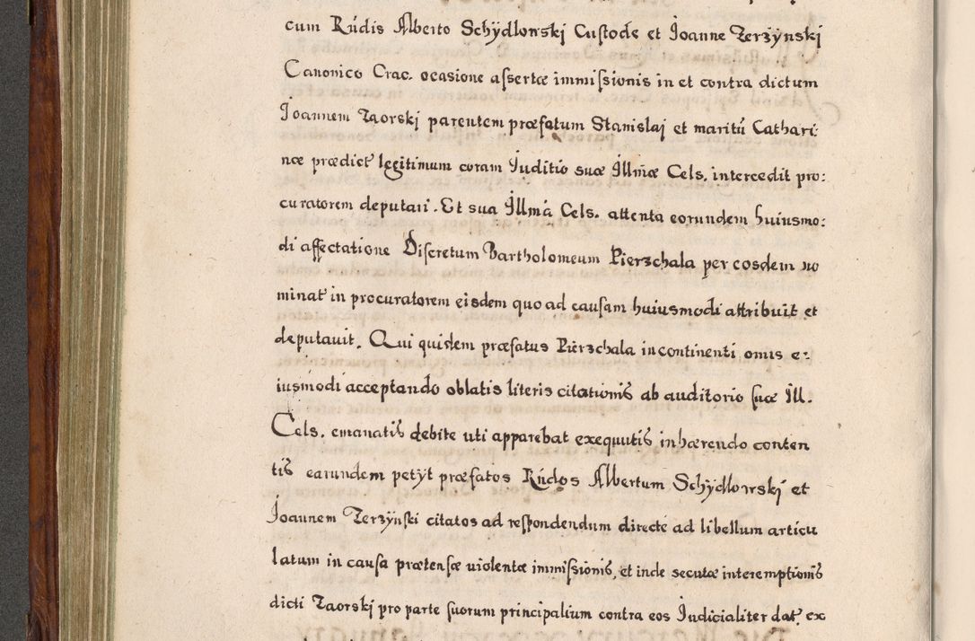 Zdjęcie nr 305 dla obiektu archiwalnego: Acta actorum, obligationum, erectionum, decretorum, rovisionum, instutionum, confirmationum caeterarumque causarum et negotiorum ad forum spirituale pertinentium coram R. D. Georgio S. R. E. Cardinali presbytero Radziwiłł nuncupato, perpetuo administratore episcopatus Cracoviensis et Ducatus Severiensis, duce in Olika et Nieśież, Sacrique Romani Imperii principe ab anno 1597 ad annum 1600 diem 12 Februarii inclusive, etiam sub ansentia eius Cracoviae acticatorum.