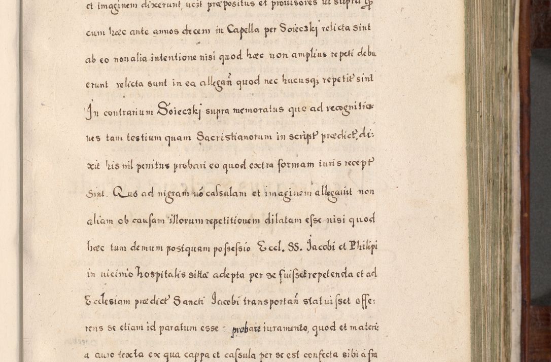 Zdjęcie nr 258 dla obiektu archiwalnego: Acta actorum, obligationum, erectionum, decretorum, rovisionum, instutionum, confirmationum caeterarumque causarum et negotiorum ad forum spirituale pertinentium coram R. D. Georgio S. R. E. Cardinali presbytero Radziwiłł nuncupato, perpetuo administratore episcopatus Cracoviensis et Ducatus Severiensis, duce in Olika et Nieśież, Sacrique Romani Imperii principe ab anno 1597 ad annum 1600 diem 12 Februarii inclusive, etiam sub ansentia eius Cracoviae acticatorum.