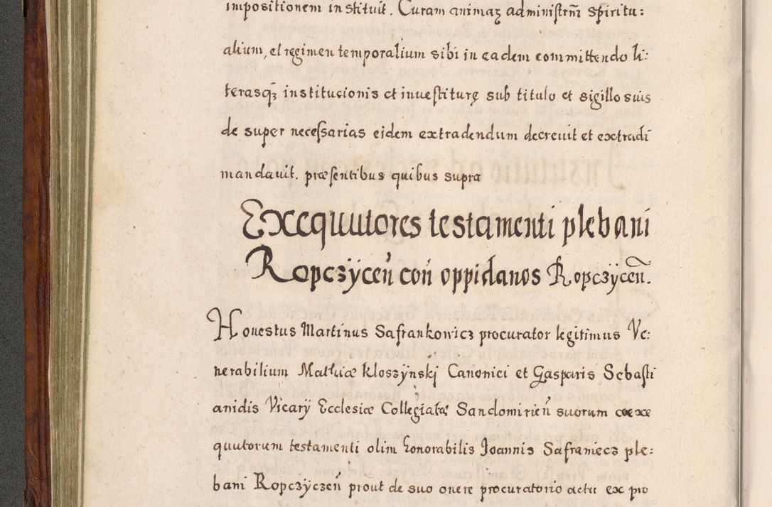 Zdjęcie nr 249 dla obiektu archiwalnego: Acta actorum, obligationum, erectionum, decretorum, rovisionum, instutionum, confirmationum caeterarumque causarum et negotiorum ad forum spirituale pertinentium coram R. D. Georgio S. R. E. Cardinali presbytero Radziwiłł nuncupato, perpetuo administratore episcopatus Cracoviensis et Ducatus Severiensis, duce in Olika et Nieśież, Sacrique Romani Imperii principe ab anno 1597 ad annum 1600 diem 12 Februarii inclusive, etiam sub ansentia eius Cracoviae acticatorum.