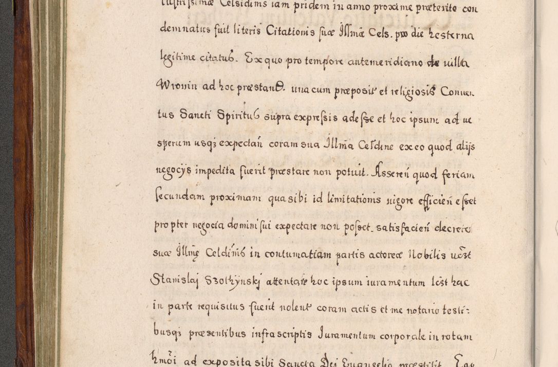 Zdjęcie nr 247 dla obiektu archiwalnego: Acta actorum, obligationum, erectionum, decretorum, rovisionum, instutionum, confirmationum caeterarumque causarum et negotiorum ad forum spirituale pertinentium coram R. D. Georgio S. R. E. Cardinali presbytero Radziwiłł nuncupato, perpetuo administratore episcopatus Cracoviensis et Ducatus Severiensis, duce in Olika et Nieśież, Sacrique Romani Imperii principe ab anno 1597 ad annum 1600 diem 12 Februarii inclusive, etiam sub ansentia eius Cracoviae acticatorum.