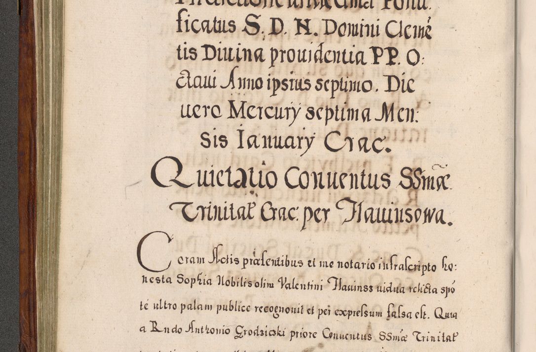 Zdjęcie nr 231 dla obiektu archiwalnego: Acta actorum, obligationum, erectionum, decretorum, rovisionum, instutionum, confirmationum caeterarumque causarum et negotiorum ad forum spirituale pertinentium coram R. D. Georgio S. R. E. Cardinali presbytero Radziwiłł nuncupato, perpetuo administratore episcopatus Cracoviensis et Ducatus Severiensis, duce in Olika et Nieśież, Sacrique Romani Imperii principe ab anno 1597 ad annum 1600 diem 12 Februarii inclusive, etiam sub ansentia eius Cracoviae acticatorum.