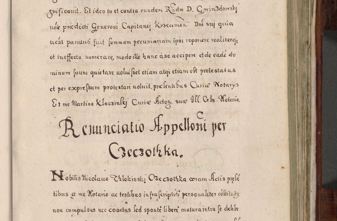 Zdjęcie nr 228 dla obiektu archiwalnego: Acta actorum, obligationum, erectionum, decretorum, rovisionum, instutionum, confirmationum caeterarumque causarum et negotiorum ad forum spirituale pertinentium coram R. D. Georgio S. R. E. Cardinali presbytero Radziwiłł nuncupato, perpetuo administratore episcopatus Cracoviensis et Ducatus Severiensis, duce in Olika et Nieśież, Sacrique Romani Imperii principe ab anno 1597 ad annum 1600 diem 12 Februarii inclusive, etiam sub ansentia eius Cracoviae acticatorum.
