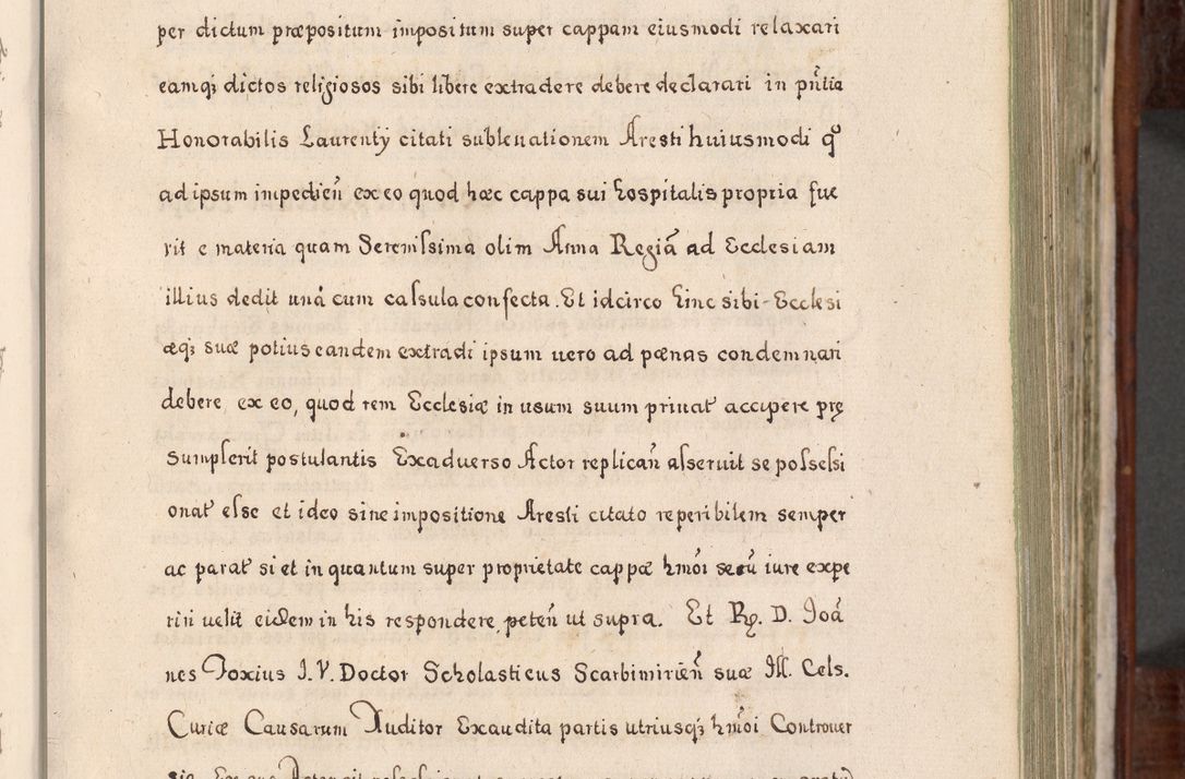 Zdjęcie nr 216 dla obiektu archiwalnego: Acta actorum, obligationum, erectionum, decretorum, rovisionum, instutionum, confirmationum caeterarumque causarum et negotiorum ad forum spirituale pertinentium coram R. D. Georgio S. R. E. Cardinali presbytero Radziwiłł nuncupato, perpetuo administratore episcopatus Cracoviensis et Ducatus Severiensis, duce in Olika et Nieśież, Sacrique Romani Imperii principe ab anno 1597 ad annum 1600 diem 12 Februarii inclusive, etiam sub ansentia eius Cracoviae acticatorum.