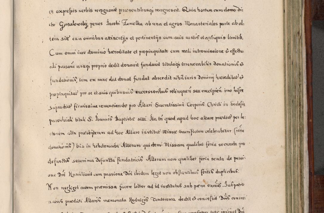 Zdjęcie nr 600 dla obiektu archiwalnego: Acta actorum, obligationum, erectionum, decretorum, rovisionum, instutionum, confirmationum caeterarumque causarum et negotiorum ad forum spirituale pertinentium coram R. D. Georgio S. R. E. Cardinali presbytero Radziwiłł nuncupato, perpetuo administratore episcopatus Cracoviensis et Ducatus Severiensis, duce in Olika et Nieśież, Sacrique Romani Imperii principe ab anno 1597 ad annum 1600 diem 12 Februarii inclusive, etiam sub ansentia eius Cracoviae acticatorum.