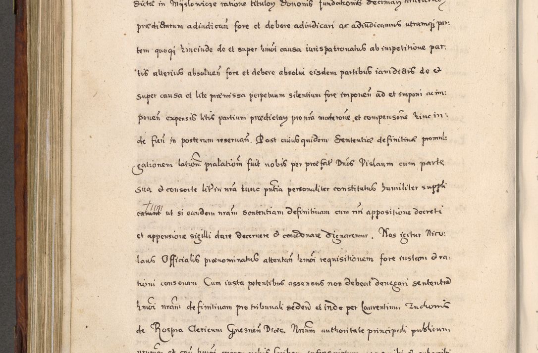 Zdjęcie nr 597 dla obiektu archiwalnego: Acta actorum, obligationum, erectionum, decretorum, rovisionum, instutionum, confirmationum caeterarumque causarum et negotiorum ad forum spirituale pertinentium coram R. D. Georgio S. R. E. Cardinali presbytero Radziwiłł nuncupato, perpetuo administratore episcopatus Cracoviensis et Ducatus Severiensis, duce in Olika et Nieśież, Sacrique Romani Imperii principe ab anno 1597 ad annum 1600 diem 12 Februarii inclusive, etiam sub ansentia eius Cracoviae acticatorum.