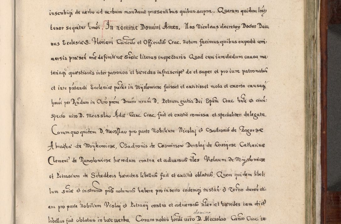 Zdjęcie nr 588 dla obiektu archiwalnego: Acta actorum, obligationum, erectionum, decretorum, rovisionum, instutionum, confirmationum caeterarumque causarum et negotiorum ad forum spirituale pertinentium coram R. D. Georgio S. R. E. Cardinali presbytero Radziwiłł nuncupato, perpetuo administratore episcopatus Cracoviensis et Ducatus Severiensis, duce in Olika et Nieśież, Sacrique Romani Imperii principe ab anno 1597 ad annum 1600 diem 12 Februarii inclusive, etiam sub ansentia eius Cracoviae acticatorum.