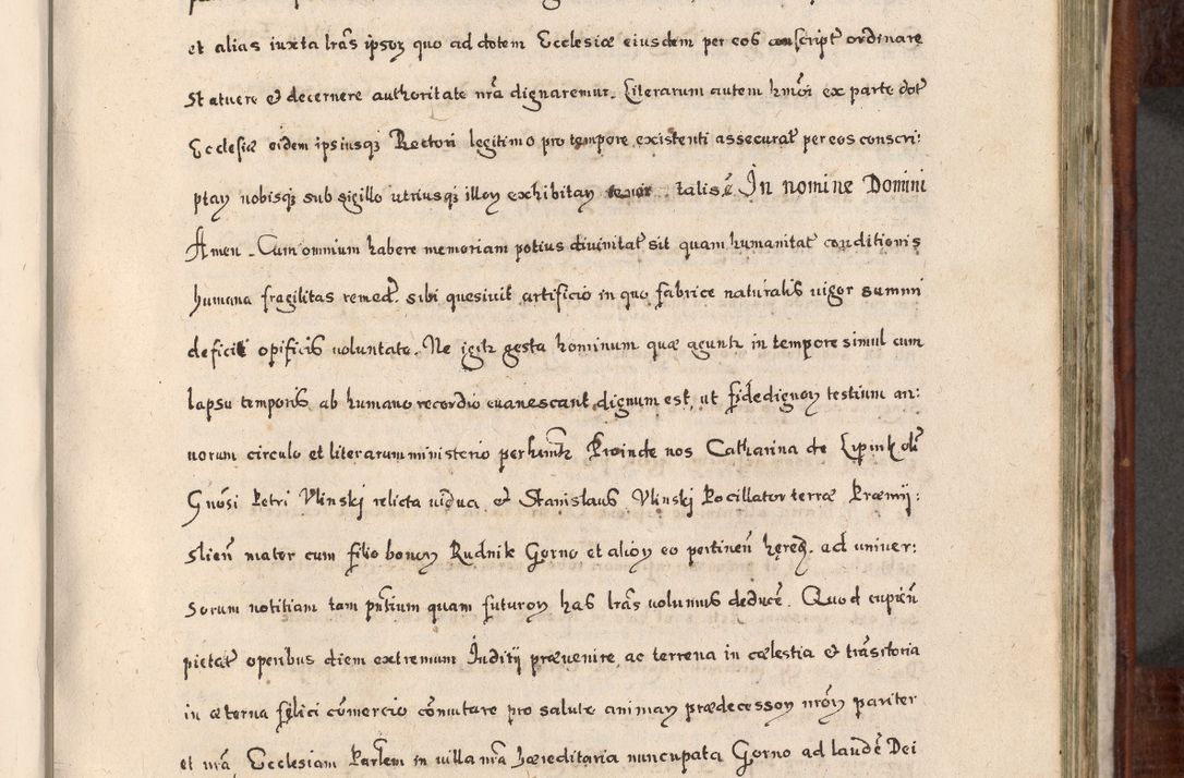 Zdjęcie nr 584 dla obiektu archiwalnego: Acta actorum, obligationum, erectionum, decretorum, rovisionum, instutionum, confirmationum caeterarumque causarum et negotiorum ad forum spirituale pertinentium coram R. D. Georgio S. R. E. Cardinali presbytero Radziwiłł nuncupato, perpetuo administratore episcopatus Cracoviensis et Ducatus Severiensis, duce in Olika et Nieśież, Sacrique Romani Imperii principe ab anno 1597 ad annum 1600 diem 12 Februarii inclusive, etiam sub ansentia eius Cracoviae acticatorum.