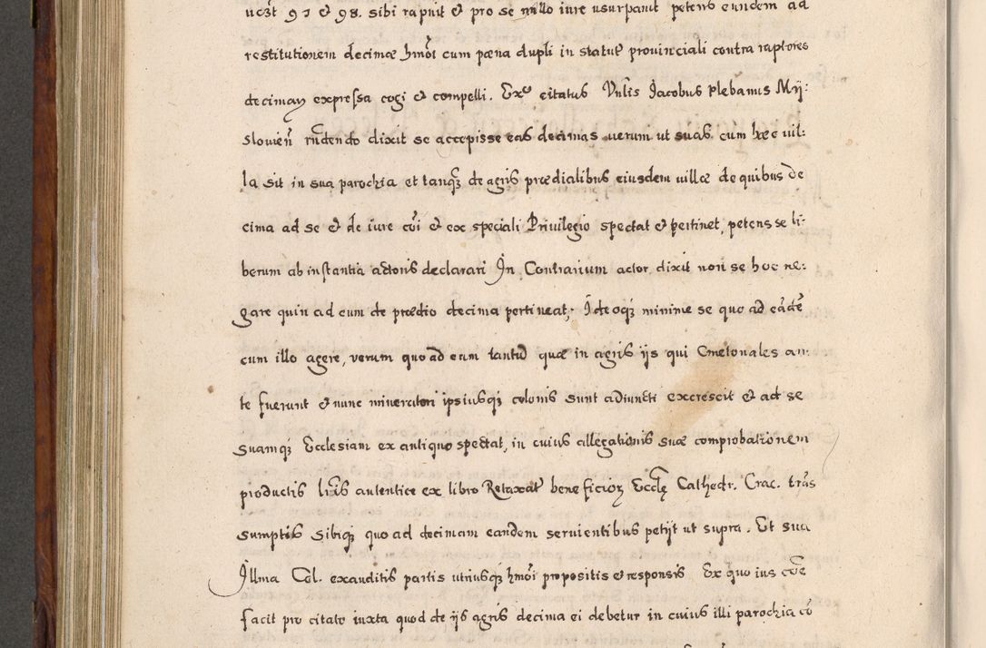Zdjęcie nr 579 dla obiektu archiwalnego: Acta actorum, obligationum, erectionum, decretorum, rovisionum, instutionum, confirmationum caeterarumque causarum et negotiorum ad forum spirituale pertinentium coram R. D. Georgio S. R. E. Cardinali presbytero Radziwiłł nuncupato, perpetuo administratore episcopatus Cracoviensis et Ducatus Severiensis, duce in Olika et Nieśież, Sacrique Romani Imperii principe ab anno 1597 ad annum 1600 diem 12 Februarii inclusive, etiam sub ansentia eius Cracoviae acticatorum.