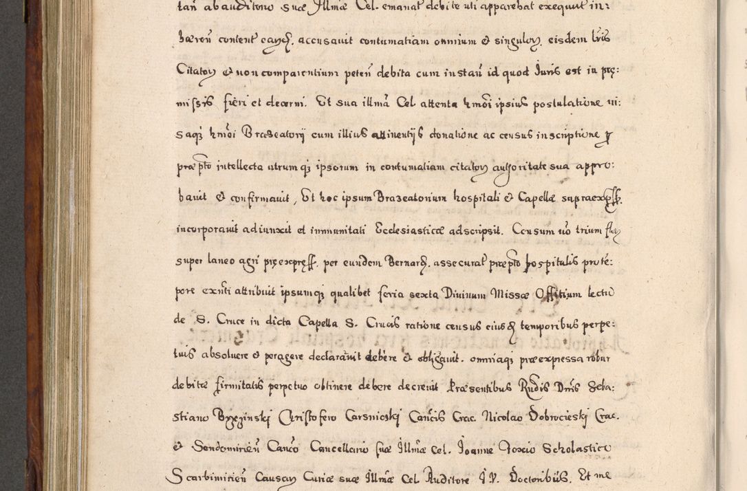 Zdjęcie nr 567 dla obiektu archiwalnego: Acta actorum, obligationum, erectionum, decretorum, rovisionum, instutionum, confirmationum caeterarumque causarum et negotiorum ad forum spirituale pertinentium coram R. D. Georgio S. R. E. Cardinali presbytero Radziwiłł nuncupato, perpetuo administratore episcopatus Cracoviensis et Ducatus Severiensis, duce in Olika et Nieśież, Sacrique Romani Imperii principe ab anno 1597 ad annum 1600 diem 12 Februarii inclusive, etiam sub ansentia eius Cracoviae acticatorum.