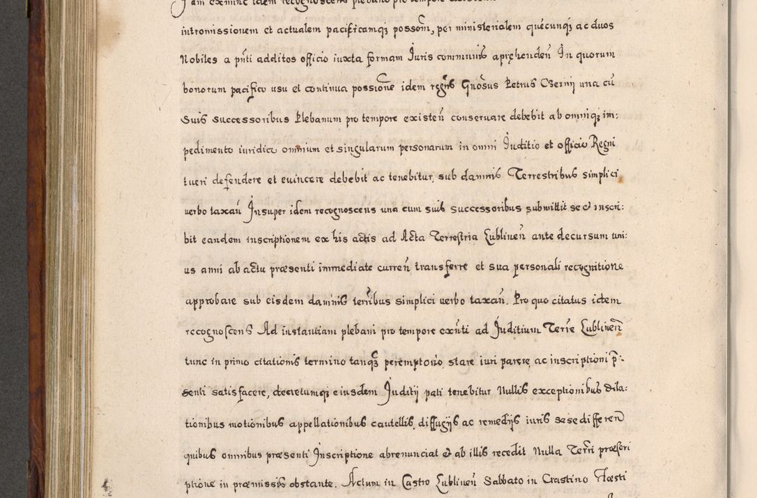 Zdjęcie nr 561 dla obiektu archiwalnego: Acta actorum, obligationum, erectionum, decretorum, rovisionum, instutionum, confirmationum caeterarumque causarum et negotiorum ad forum spirituale pertinentium coram R. D. Georgio S. R. E. Cardinali presbytero Radziwiłł nuncupato, perpetuo administratore episcopatus Cracoviensis et Ducatus Severiensis, duce in Olika et Nieśież, Sacrique Romani Imperii principe ab anno 1597 ad annum 1600 diem 12 Februarii inclusive, etiam sub ansentia eius Cracoviae acticatorum.