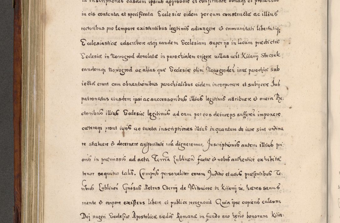 Zdjęcie nr 557 dla obiektu archiwalnego: Acta actorum, obligationum, erectionum, decretorum, rovisionum, instutionum, confirmationum caeterarumque causarum et negotiorum ad forum spirituale pertinentium coram R. D. Georgio S. R. E. Cardinali presbytero Radziwiłł nuncupato, perpetuo administratore episcopatus Cracoviensis et Ducatus Severiensis, duce in Olika et Nieśież, Sacrique Romani Imperii principe ab anno 1597 ad annum 1600 diem 12 Februarii inclusive, etiam sub ansentia eius Cracoviae acticatorum.