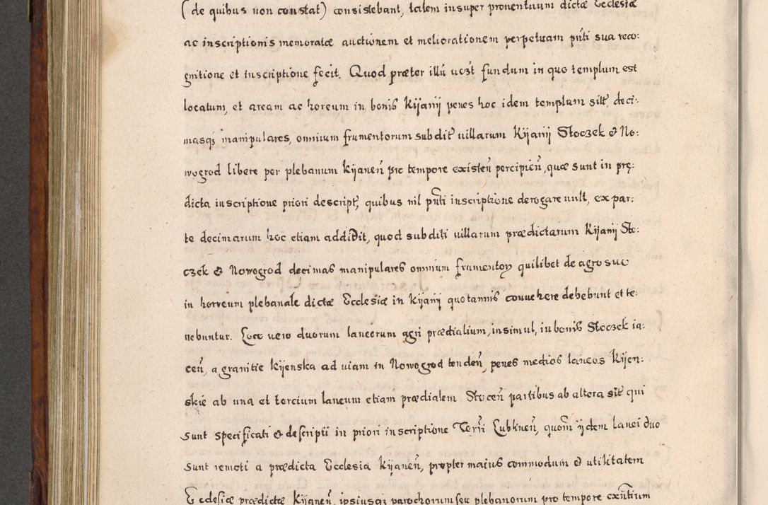 Zdjęcie nr 559 dla obiektu archiwalnego: Acta actorum, obligationum, erectionum, decretorum, rovisionum, instutionum, confirmationum caeterarumque causarum et negotiorum ad forum spirituale pertinentium coram R. D. Georgio S. R. E. Cardinali presbytero Radziwiłł nuncupato, perpetuo administratore episcopatus Cracoviensis et Ducatus Severiensis, duce in Olika et Nieśież, Sacrique Romani Imperii principe ab anno 1597 ad annum 1600 diem 12 Februarii inclusive, etiam sub ansentia eius Cracoviae acticatorum.