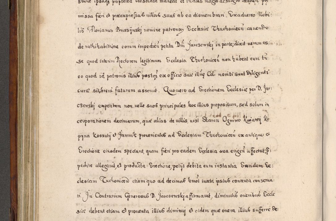 Zdjęcie nr 555 dla obiektu archiwalnego: Acta actorum, obligationum, erectionum, decretorum, rovisionum, instutionum, confirmationum caeterarumque causarum et negotiorum ad forum spirituale pertinentium coram R. D. Georgio S. R. E. Cardinali presbytero Radziwiłł nuncupato, perpetuo administratore episcopatus Cracoviensis et Ducatus Severiensis, duce in Olika et Nieśież, Sacrique Romani Imperii principe ab anno 1597 ad annum 1600 diem 12 Februarii inclusive, etiam sub ansentia eius Cracoviae acticatorum.